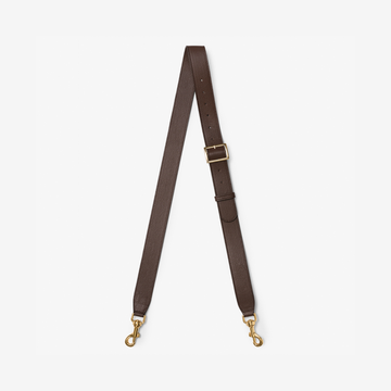 24 Hour Suitcase Long Strap - Mocha/Gold